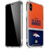 NFL Denver Broncos Super Bowl 50 Champions iPhone XS Max Clear Case